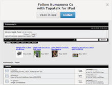 Tablet Screenshot of kumanovacs.mysmf.com