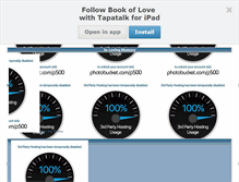 Tablet Screenshot of bookoflove.mysmf.com